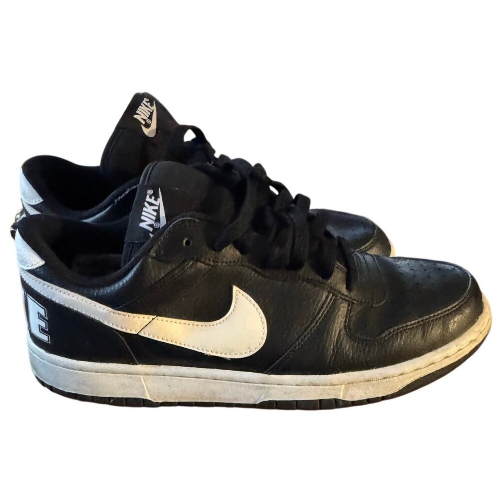 Nike Mens Big Low Black/White Casual Shoes